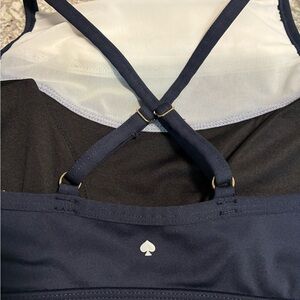 Kate Spade Navy and White Sports Bra